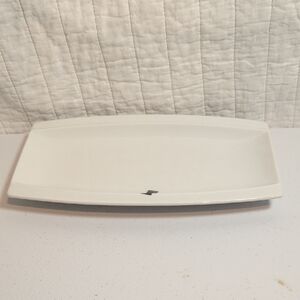 Elegant White Ceramic Dish